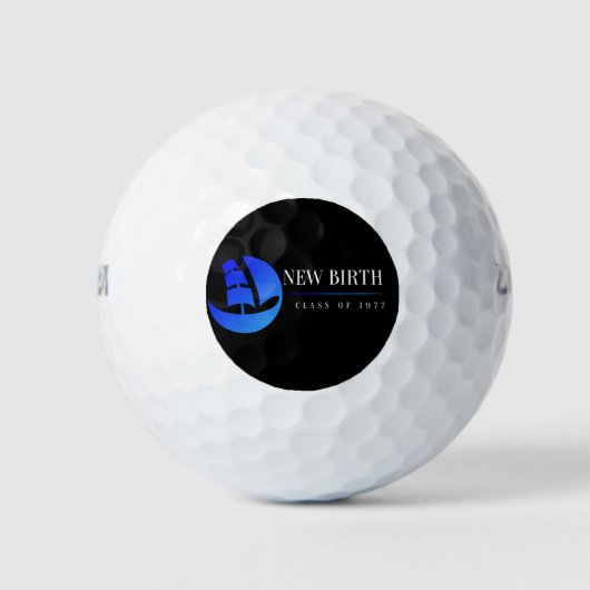 Golfplätze Golfball (Vorderseite)