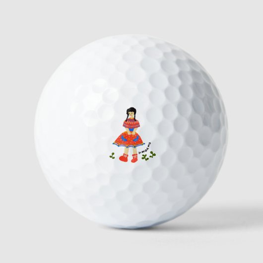 Golfplätze Golfball (Vorderseite)