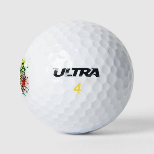 Golfplätze Golfball (Logo)