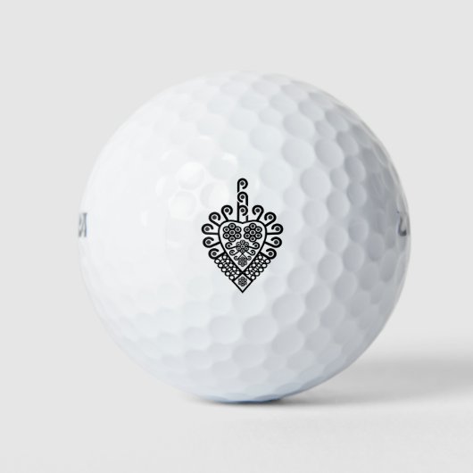 Golfplätze Golfball (Vorderseite)