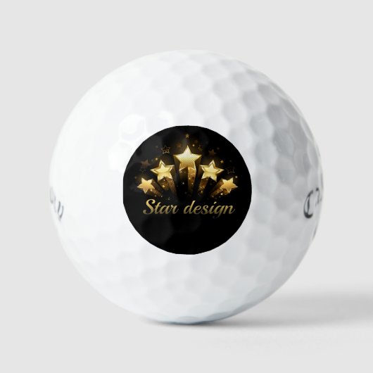 Golfplätze Golfball (Vorderseite)