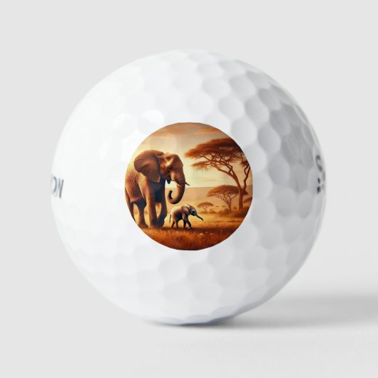 Golfplätze Golfball (Vorderseite)