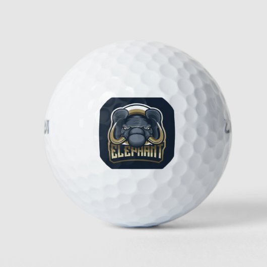 Golfplätze Golfball (Vorderseite)
