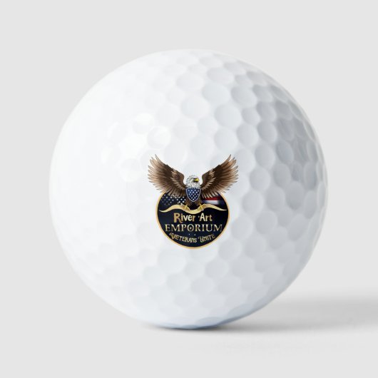 Golfplätze Golfball (Vorderseite)