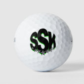 Golfplätze Golfball (Vorderseite)