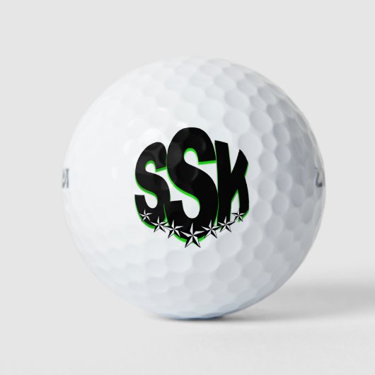 Golfplätze Golfball (Vorderseite)