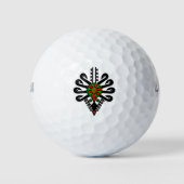 Golfplätze Golfball (Vorderseite)