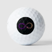 Golfplätze Golfball (Vorderseite)