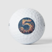Golfplätze Golfball (Vorderseite)