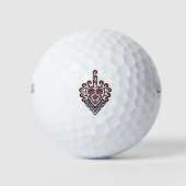 Golfplätze Golfball (Vorderseite)