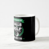 Golfplätze Golfplatz Golfer Golfsport Funny Kaffeetasse (VorderseiteRechts)