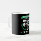 Golfplätze Golfplatz Golfer Golfsport Funny Kaffeetasse (Vorderseite Links)