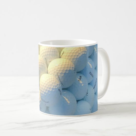 Golfplätze Kaffeetasse (VorderseiteRechts)
