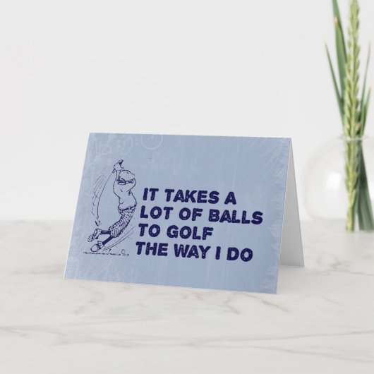 Golfplätze Karte (Vorderseite)