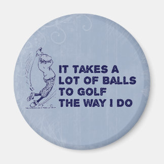 Golfplätze Magnet