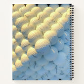 Golfplätze Notizblock (Rückseite)
