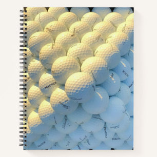 Golfplätze Notizblock