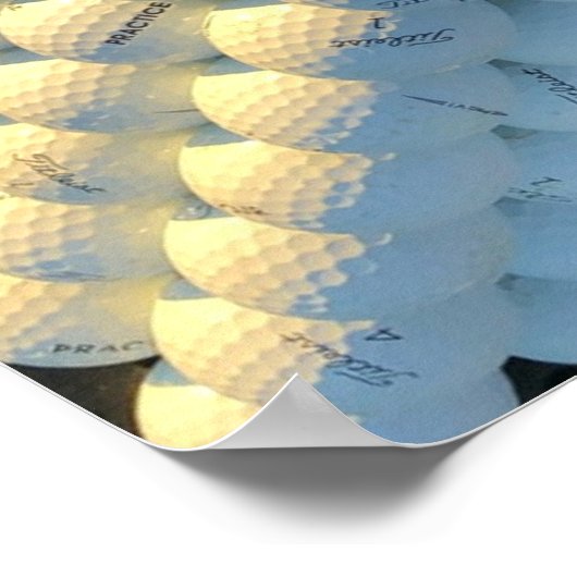 Golfplätze Poster (Ecke)