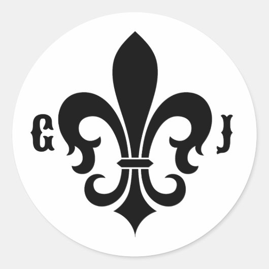 Golfplätze Runder Aufkleber (Vorderseite)