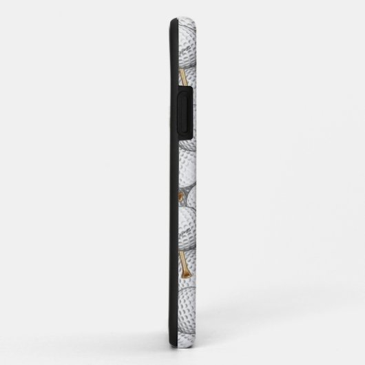 Golfplätze und T-Shirts iPhone Case (Hinten/Rechts)