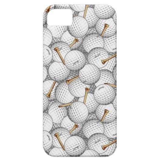 Golfplätze und T-Shirts iPhone Case (Rückseite)