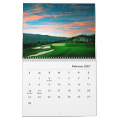 Golfplätze Wall Kalender (Feb 2027)