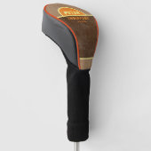 golfplayer-Logo stylish Golf Headcover (angewinkelt)