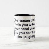 Golfpro Zweifarbige Tasse (Mittel)