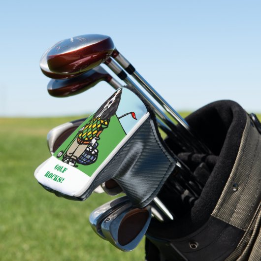 GOLFROCKS GOLF HEADCOVER (In Situ)