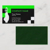 Golfrunden Visitenkarte (Vorne/Hinten)