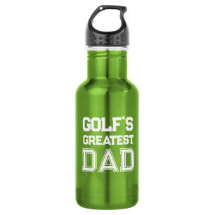 'Golf's Greatest Dad' Geburtstags-Vatertagsgeschen Edelstahlflasche