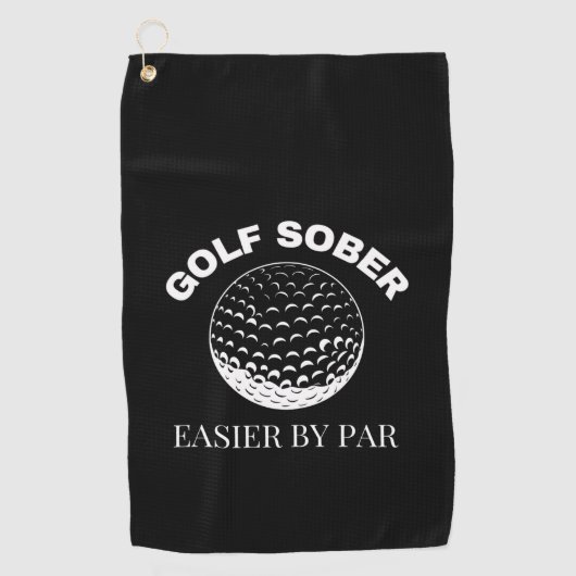 Golfschläger für Golfspieler Golfhandtuch (Vorderseite)