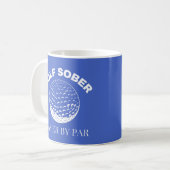 Golfschläger für Golfspieler Kaffeetasse (Vorderseite Links)