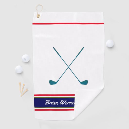 Golfschläger/Golfplayer Golfhandtuch (Insitu)