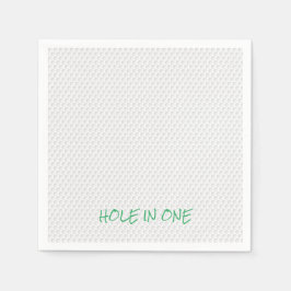 Golfschläger in einem Text Spaß Golf Ball Rente Serviette