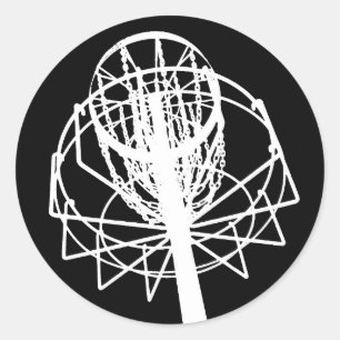 Golfschläger Runder Aufkleber