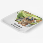 Golfschläger vereint: Ein Abenteuer am Geburtstag Pappteller (Gewinkelt)