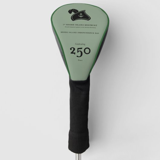 Golfschlägerabdeckung — 1. Rhode Island Regiment Golf Headcover (Vorderseite)