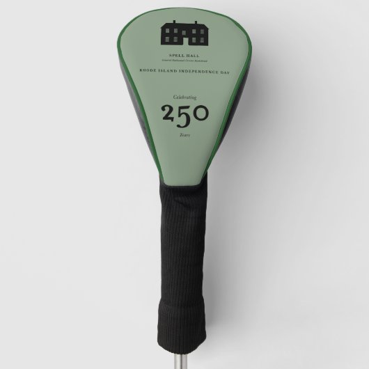 Golfschlägerabdeckung — Spell Hall Golf Headcover (Vorderseite)
