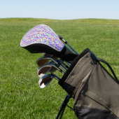 Golfschlägerkopfabdeckung mit einem farbenfrohen B Golf Headcover (In SItu)