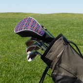 Golfschlägerkopfabdeckung mit einem lebendigen  golf headcover (In SItu)