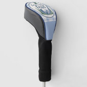 Golfschlägerkopfabdeckung | Vatertagsgeschenk  Golf Headcover (angewinkelt)