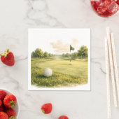 Golfschlägersammlung Fairway Serviette (Beispiel)