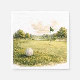Golfschlägersammlung Fairway Serviette