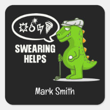 Golfschwören hilft lustig