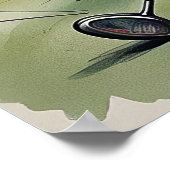 Golfspiel Finesse - Grosse Golf Art Printing Poster (Ecke)