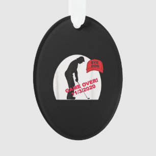 Golfspiel ist über Funny Anti-Trump Ornament
