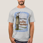 Golfspiel Opa T - Shirt (Vorderseite)