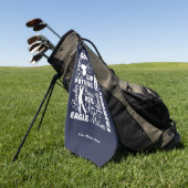 Golfspiel Terminologie Spaß Golfer Personalisiert Golfhandtuch (Gras)