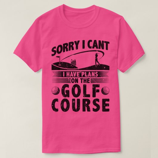 Golfspiel Zitat Funny Golf T-Shirt (Design vorne)